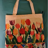 Tulip Garden Tote Bag