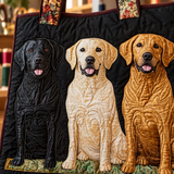 Handcrafted Bag | Three Labradors