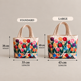 Handcrafted Bag | Tulips