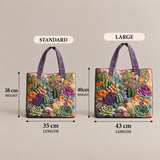 Handcrafted Bag | Succulents