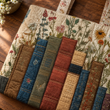 Handcrafted Bag | Books and Flowers