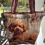 Cozy Puppy Tote Bag