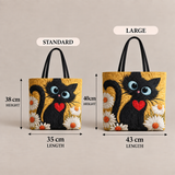 Handcrafted Bag | The Black Cat and the Seven Owls