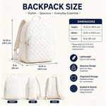 Padded Backpack - Owl and Books – view 3