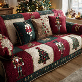 Bonita - Quilted Sofa Cover Christmas Pattern