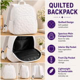 Padded Backpack - Books and Flowers – view 2