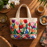 Handcrafted Bag | Tulips