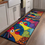 Non-slip Kitchen Mat – Decorative Chickens