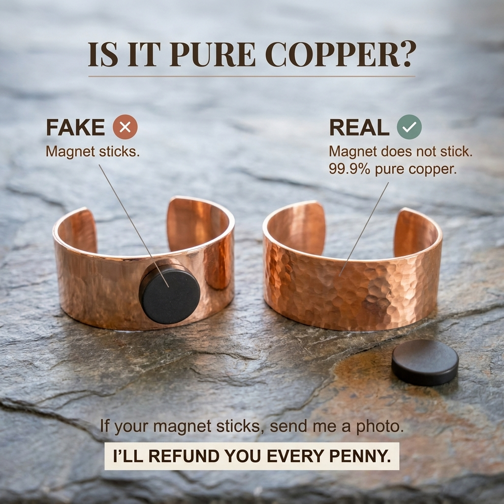 Anvil Copper Bracelet – view 5