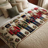 Charlotte - Quilted Bed Runner - Nutcracker Parade