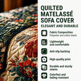 Blanca - Quilted Sofa Cover Pattern Forest