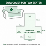 Ayana - Quilted Sofa Cover Wolf