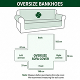 Maude - Quilted Sofa Cover Golden Retriever and Daisies