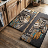 Non-Slip Kitchen Rug – Wolf and Moon