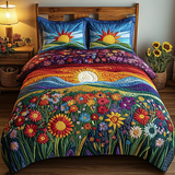 Mountain Blooms | 3-Piece Handcrafted Bedding Set
