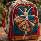 Padded Backpack - Ballerina – front view