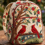 Padded Backpack - Pair of Cardinals – front view