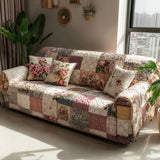 Ollie - Quilted Sofa Cover Home Atmosphere