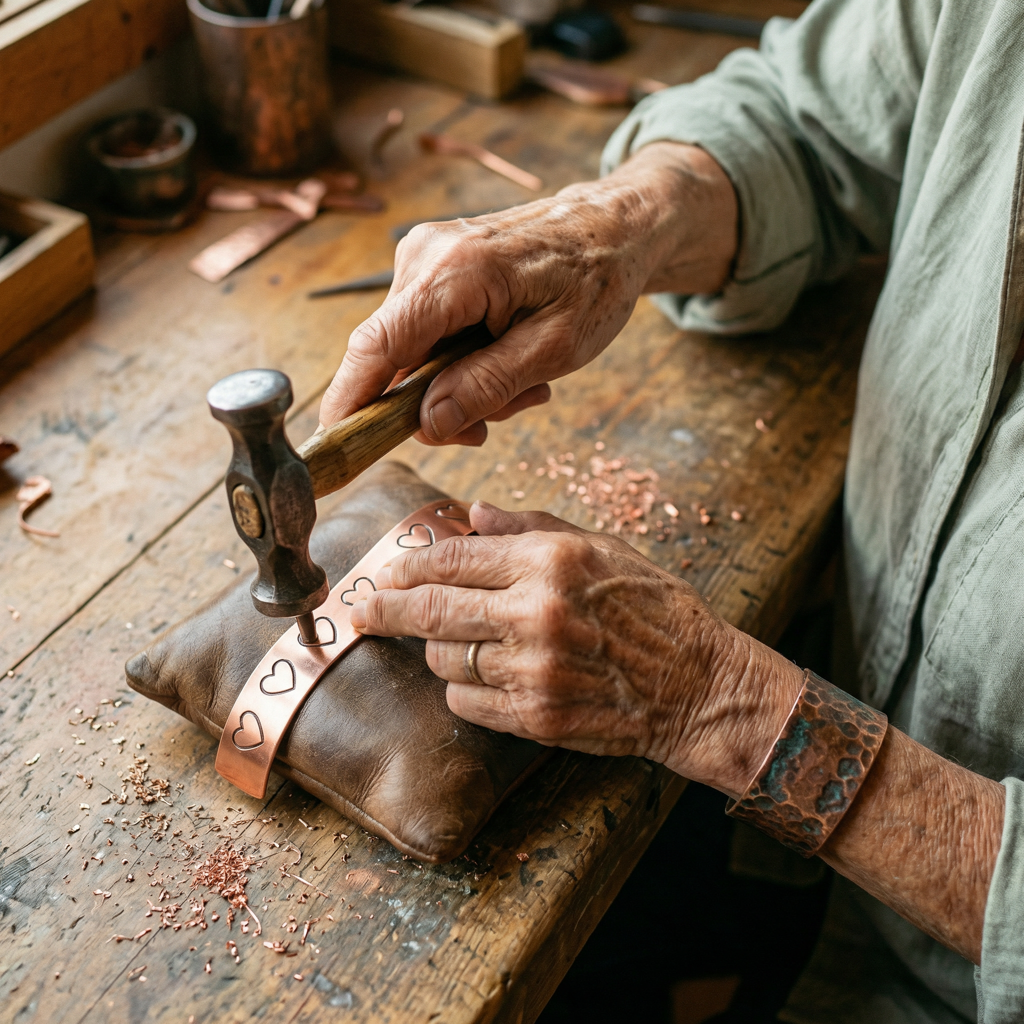 Cordis Copper Bracelet – view 3