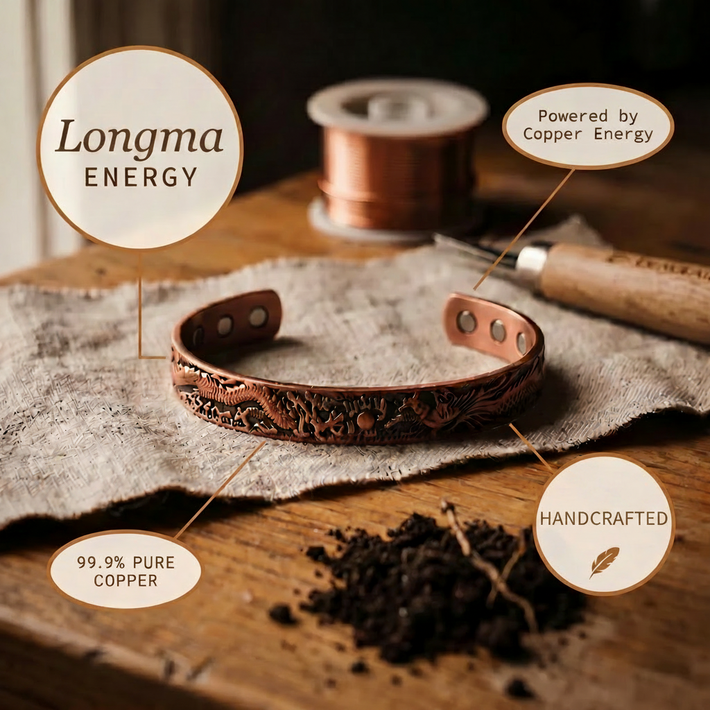 Longma Copper Bracelet – view 4