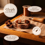 Glyph Copper Ring – view 4